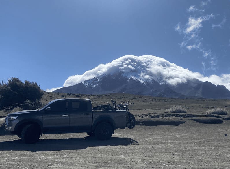 a pick up tour in ecuador for mtb riders